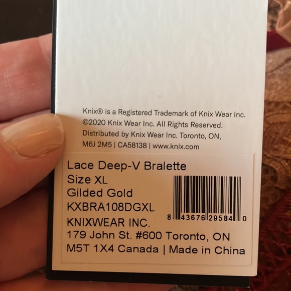 Perfect -NWT- XL Knix Bralettes - Picture 3 of 4